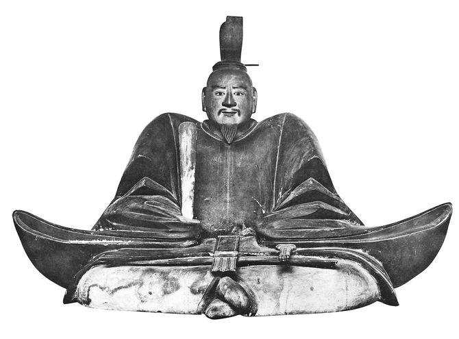 足利義昭坐像(等持院霊光殿安置)