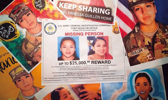 バネッサさんの「尋ね人」のチラシや、ネットにあがる彼女の似顔絵。