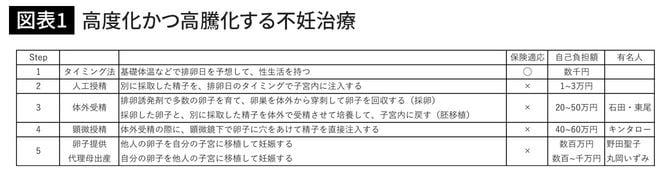 高度化かつ高騰化する不妊治療