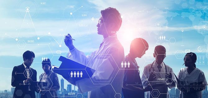 医療関係の人々