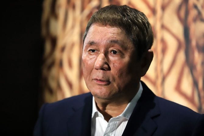 国立科学博物館で行われた「特別展ミイラ 『永遠の命』を求めて」の内覧会に出席した、スペシャルサポーターを務めるビートたけしさん=2019年11月1日、東京都