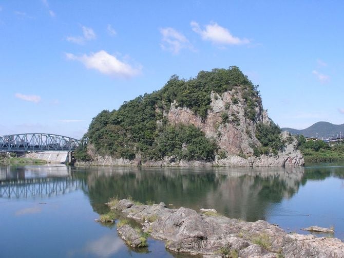 現在の「鵜沼城」の姿