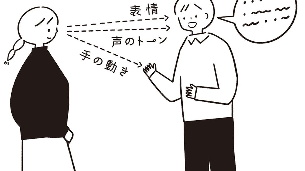ピント外れの会話にはこれがたりない…会話の質が格段に高い｢聴き上手な人｣に共通する相槌以外の要素 相手の話し方､声のトーン､体の動かし方､表情から情報を受け取っている