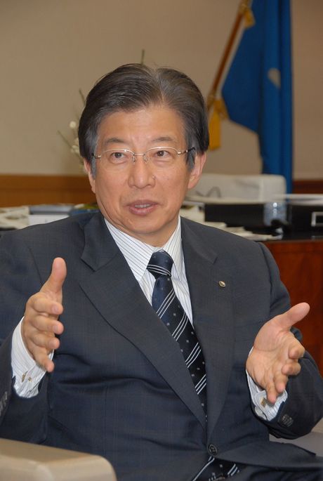 2019年当時の川勝平太前知事