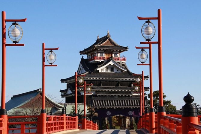 現在の清洲城（愛知県清洲市）