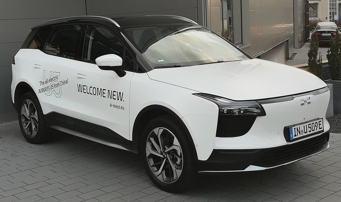 Aiwaysの電動クロスオーバーSUV「エアウェイズU5」