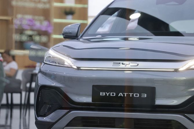BYDの車