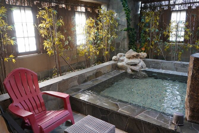 ドーミーイン池袋の大浴場にある露天風呂