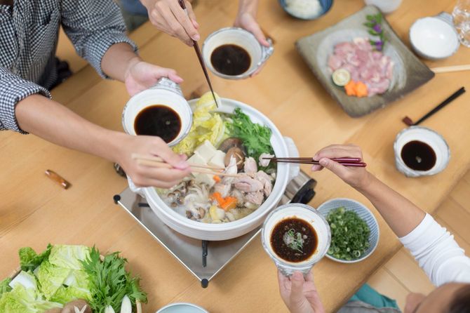みんなで食べる日本の鍋料理
