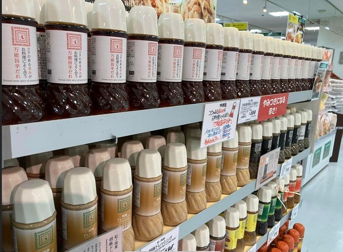 自社開発のドレッシング商品