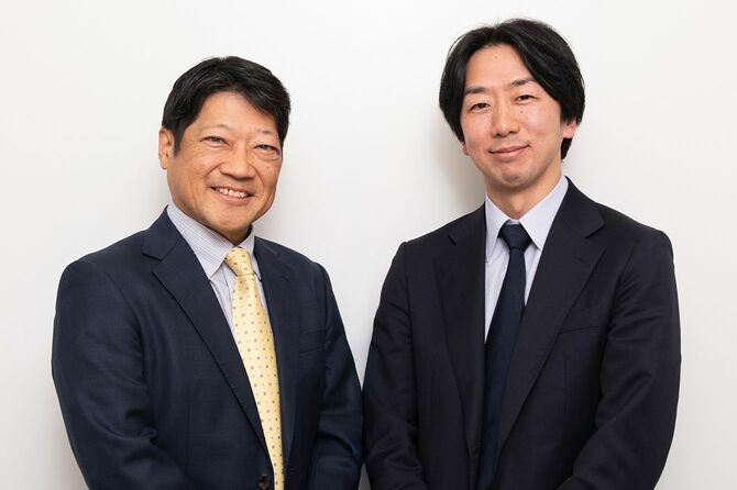 梅田礼三さん、山田晃敬さん