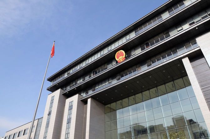 中国政府の建物