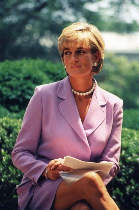 ダイアナ妃 1997年6月17日、ワシントンD.C.にて