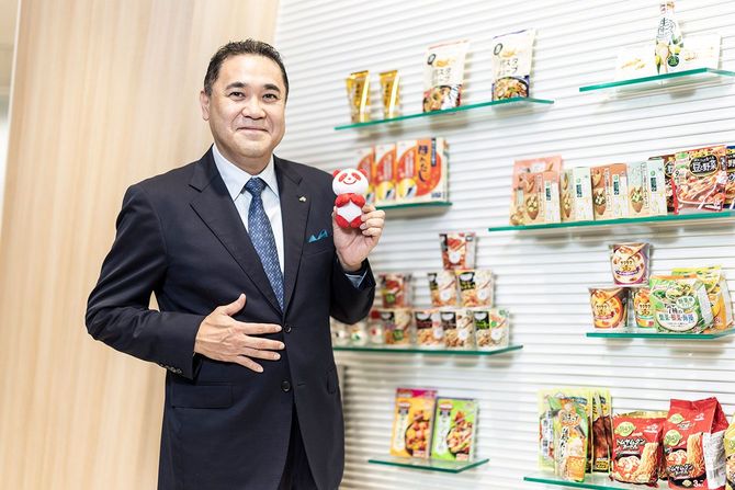 味の素の15代目に就任した中村茂雄氏