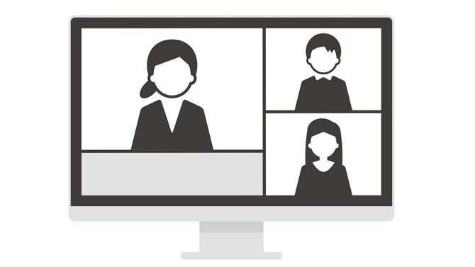 Web会議のイラスト