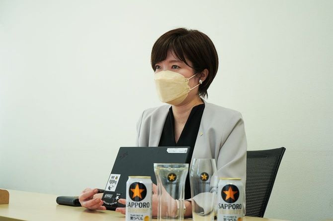 サッポロビール「黒ラベル」ブランドマネージャーの齋藤愛子氏