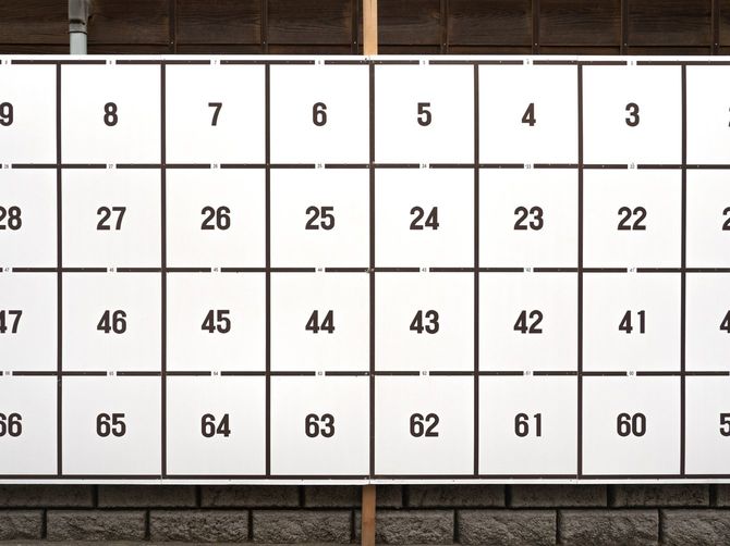 選挙ポスター掲示板