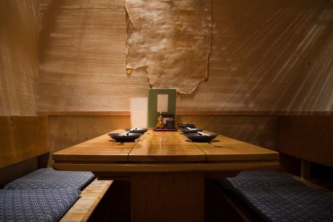 とある居酒屋のインテリア