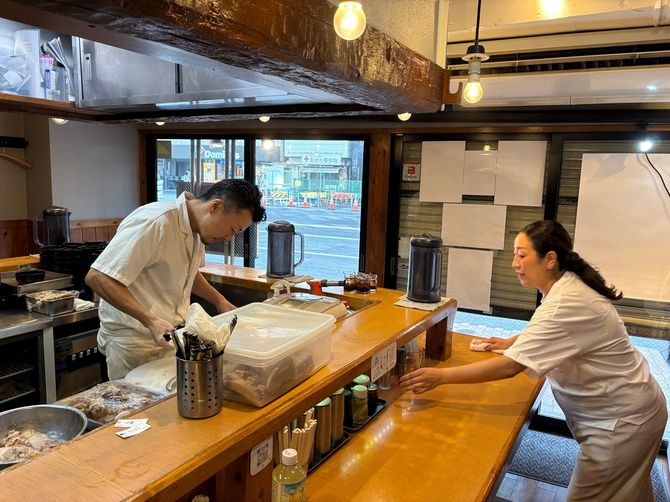 店内のようす