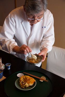 京味の主人、西健一郎氏(故人)