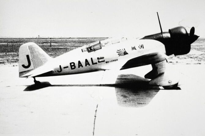 三菱式雁型（朝風）J-BAAL