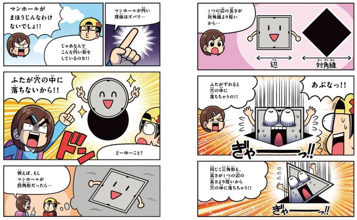 出典＝『<a href="https://www.amazon.co.jp/dp/4053062438/ref=nosim?tag=f-pol-22" target="_blank">マンガでなるほど　算数トリビア～ン</a>』