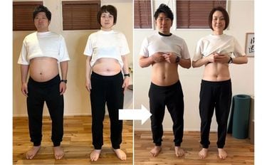 10カ月で2人合計19kg減…作業療法士の夫婦がダイエットの停滞期を突破