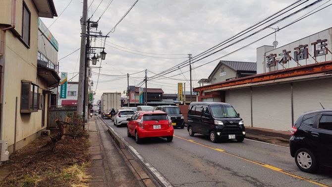 生活道路へ流入する通り抜け車両