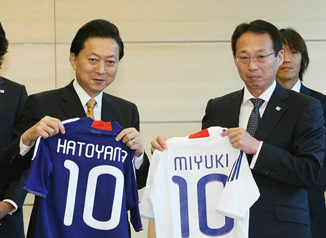2010FIFAワールドカップ日本代表の岡田武史監督