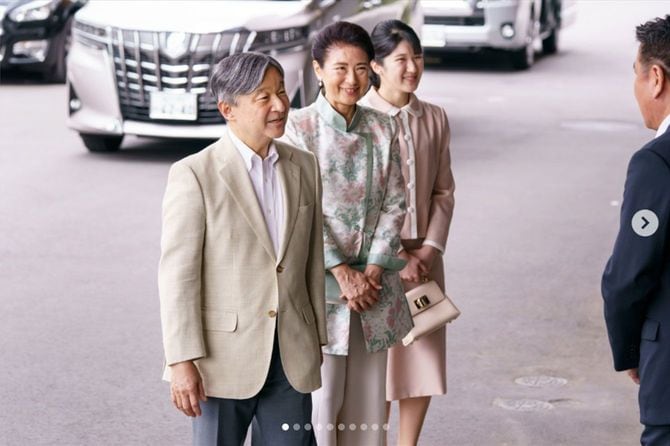 天皇皇后両陛下と愛子内親王殿下