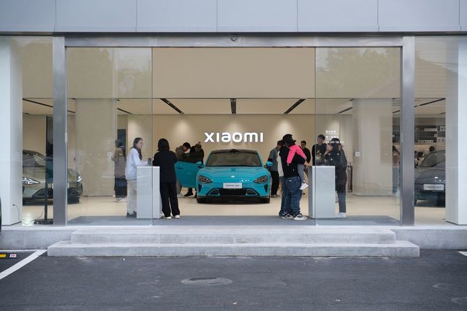 シャオミEVストア