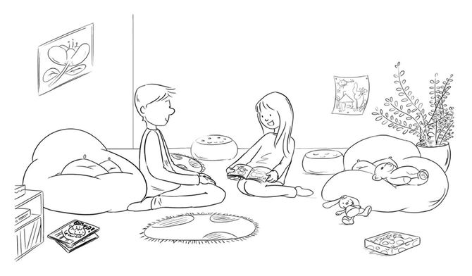 イラスト＝『6～11歳 子どもの気持ちがわかる本』