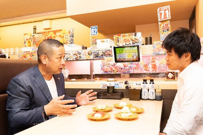 スシロー店内