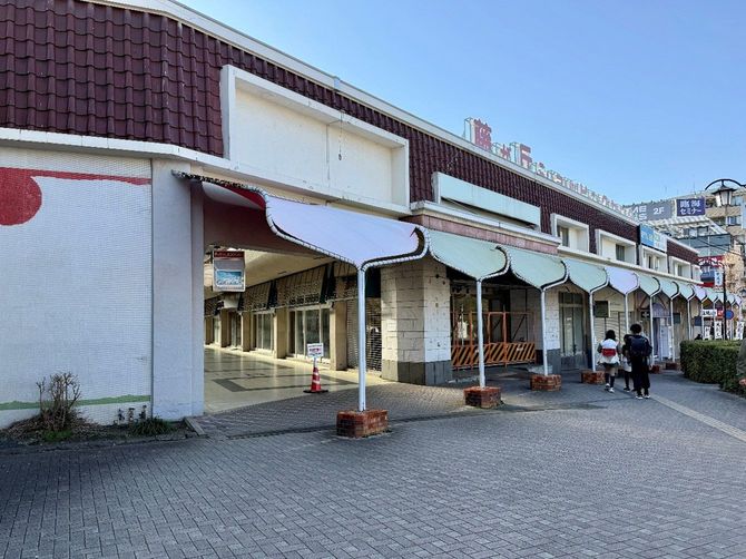 ハイカラな雰囲気を感じる藤が丘ショッピングセンター