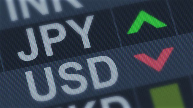 ドル円為替の画面