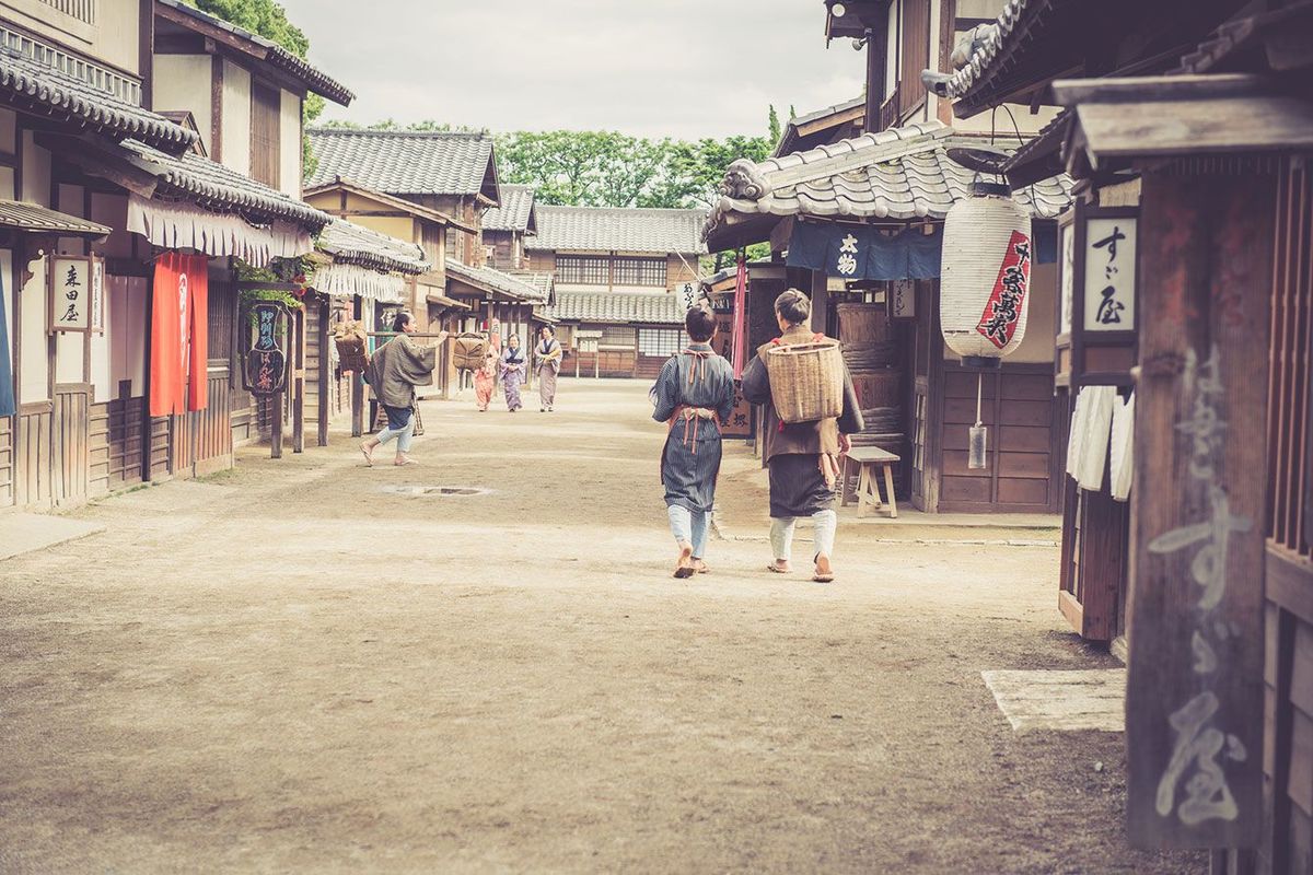 江戸時代の街のイメージ