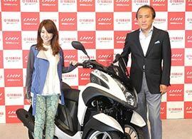 大島優子が2輪免許取得宣言 ヤマハ発 3輪バイク の可能性 President Online プレジデントオンライン