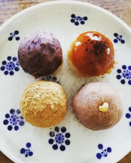 4種類のおはぎ