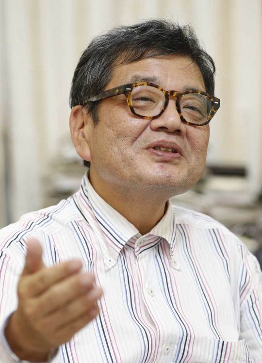 インタビューに答える森永卓郎さん