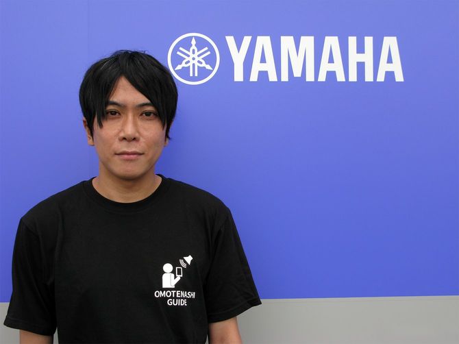 リモートチアラーの企画開発者であるヤマハ クラウドビジネス推進部の瀬戸優樹氏