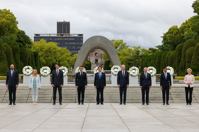 2023年5月18日、広島で開催されたG7首脳会議