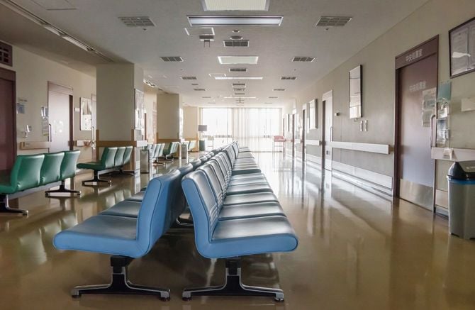 病院の待合室