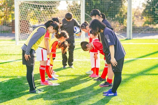 女子キッズサッカー