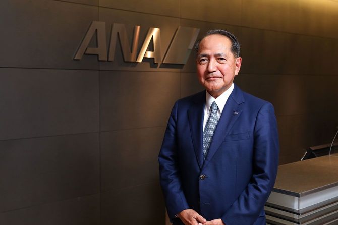 ANAホールディングス 代表取締役社長 芝田浩二氏