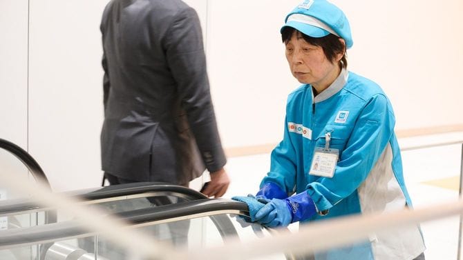 メトロセルビスの最年長社員、畠山敬子さん