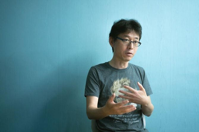 株式会社メタリアルの取締役CTO米倉豪志氏。国内最大級のモバイル検索サービス設計やデジタルクローン開発に携わり、データ圧縮技術の特許も持つ。