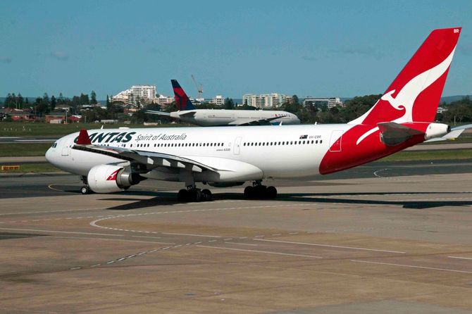 カンタス航空のA350-1000型機
