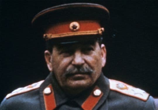 ヤルタ会談中のヨシフ・スターリン