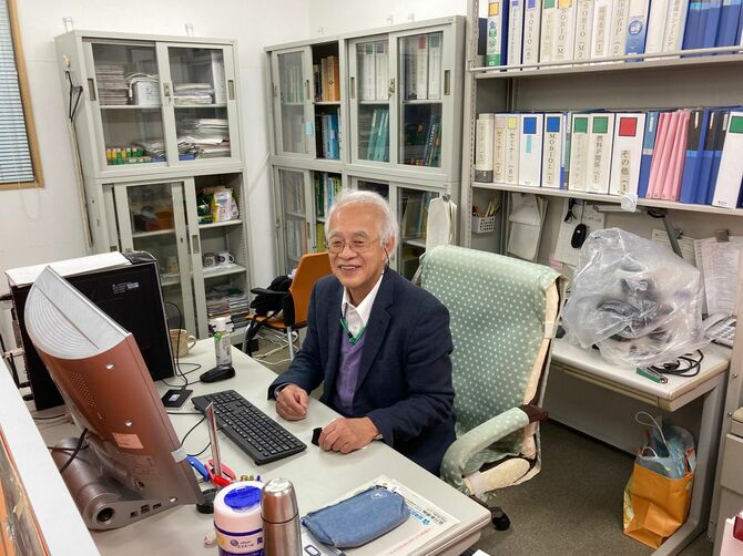 藻類産業創成コンソーシアム理事長、筑波大学共同研究フェローの渡邉信さん。