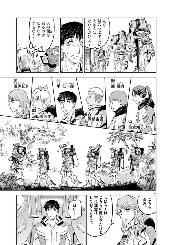 『バトルグラウンドワーカーズ』©竹良実／小学館